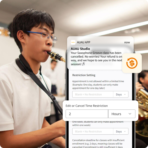 Class auto cancel system