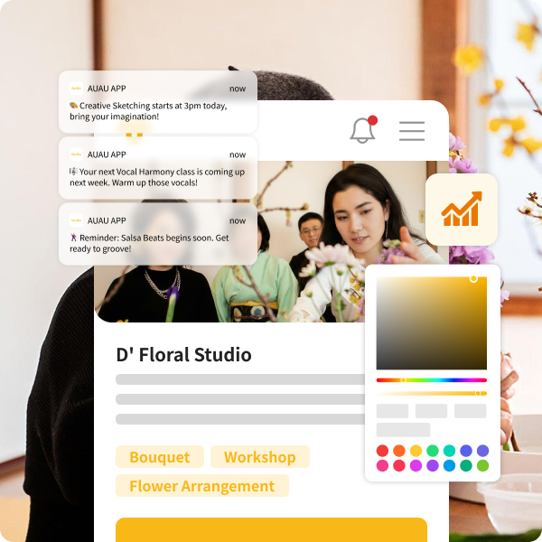 Branded app experience