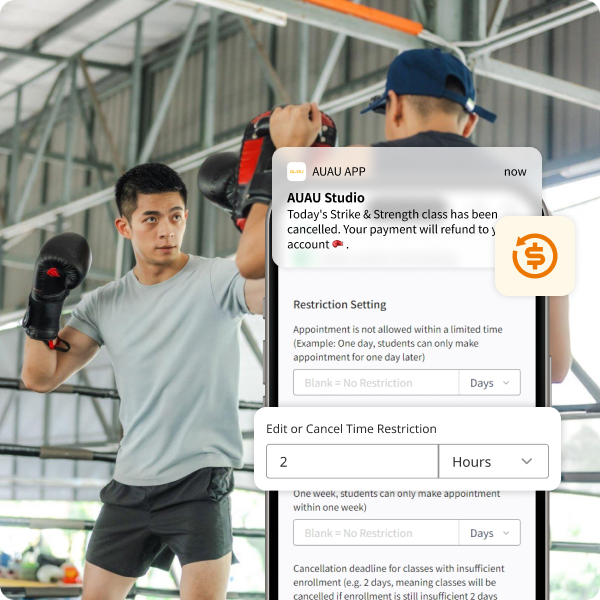 Class auto cancel system