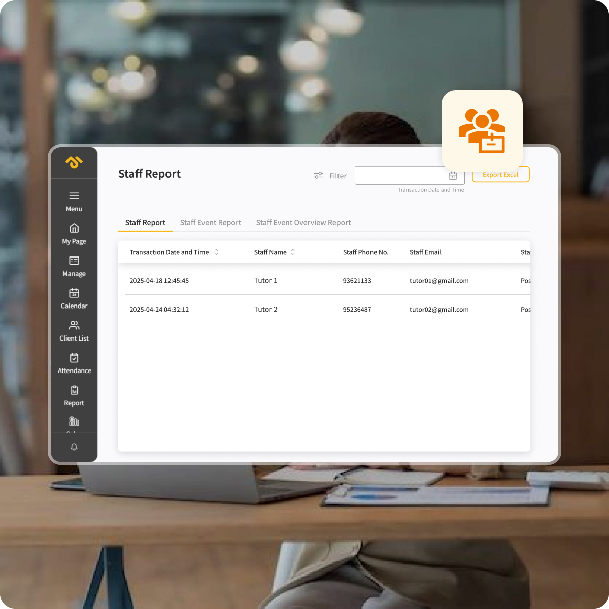 Staff report overview