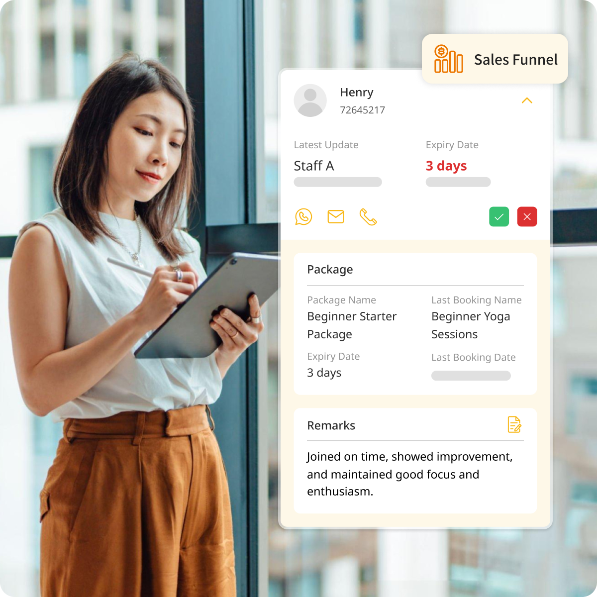 Sales funnel automation