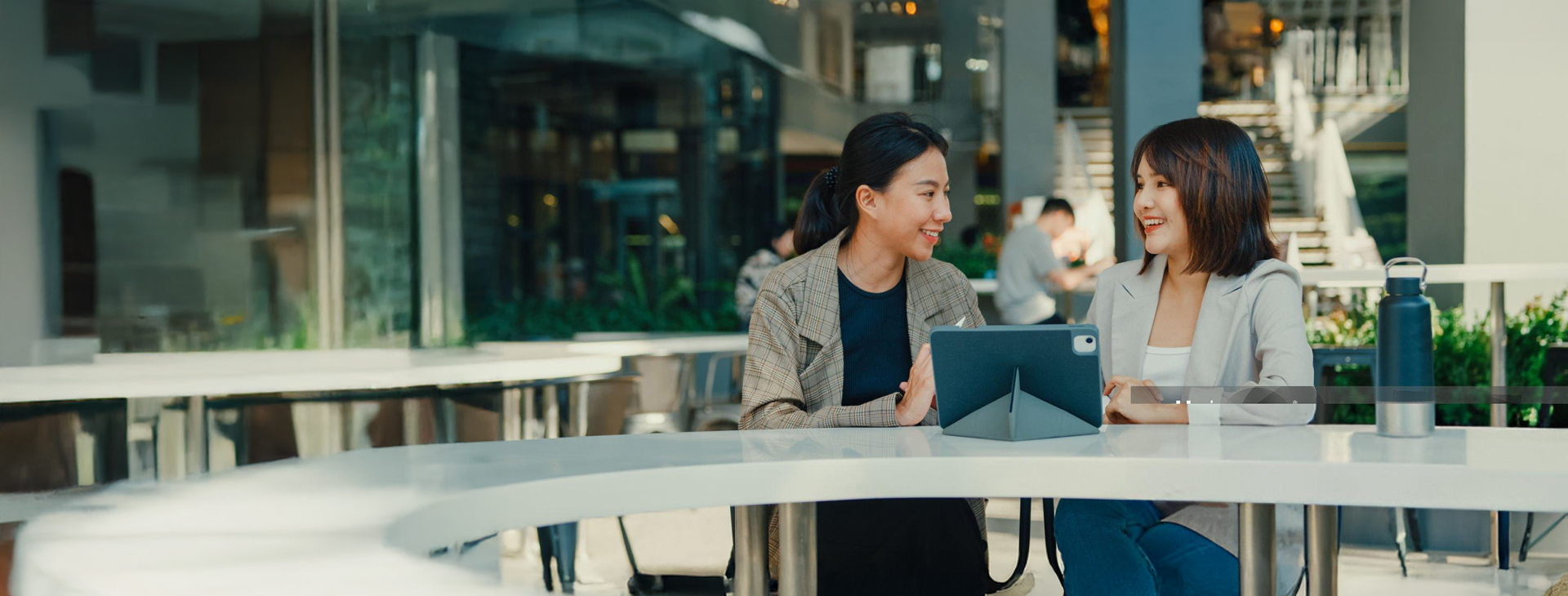 Team collaborating in studio